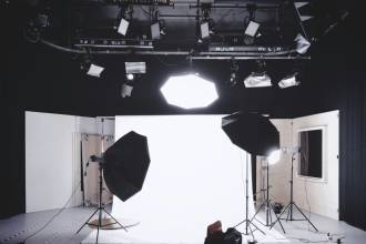 camera studio set up